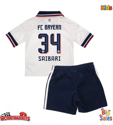 Bayern Munich Ismael Saibari #34 Replica Away Stadium Kit for Kids 2026-27 Short Sleeve (+ pants)